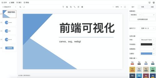 用 web 实现 ppt 功能都有哪些库